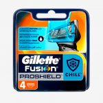 Сменные кассеты Gillette Fusion5 ProShield Chill 4 штуки