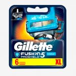 Сменные кассеты Gillette Fusion5 ProShield Chill 6 штук
