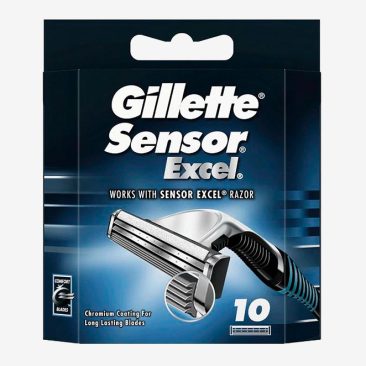 Сменные кассеты Gillette Sensor Excel 10 штук