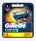 Сменные кассеты Gillette Fusion5 ProGlide 12 штук